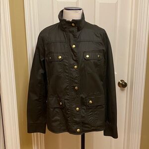 J. Crew Waxed Jacket Size M